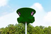 Triple Shoot - GREEN with 7' pole