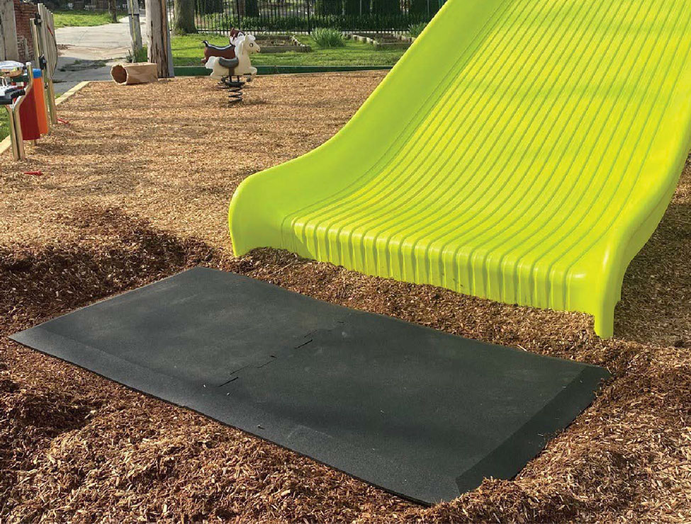 8'x4'x2" Wear Mat - (2) interlocking halves