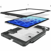 MAXCases Shield Extreme-X2 for iPad 10/11 10.9&amp;quot; w Updated /3.5 mm Adapter w/ Tamper-Resistant Option (2026) (Black)