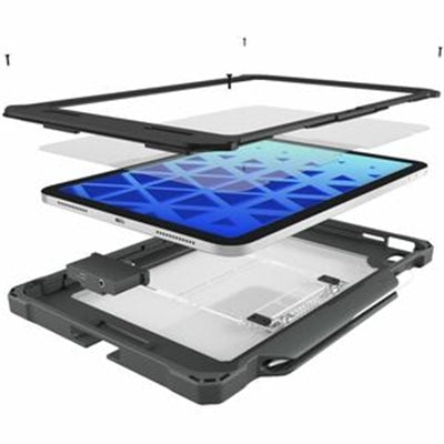 MAXCases Shield Extreme-X2 for iPad 10/11 10.9&amp;quot; w Updated /3.5 mm Adapter w/ Tamper-Resistant Option (2026) (Black)