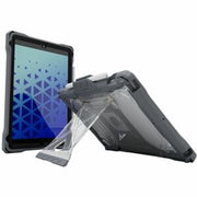 MAXCases Shield Extreme-X2 for iPad 9 10.2&amp;quot; w/Tamper Proof Bezel (Fits iPad 7/8/9) (Black Bezel-Gray Chromebook Case)