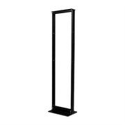 APC AR201 45U NetShelter 2 Post Rack 45U #12-24 Threaded Holes Black