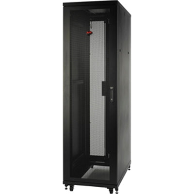 NetShelter SV 48U 600mm Wide X 1200mm Deep Enclosure with Sides Black - 48U Rack X 19" Rack- Black - 1014 Lb Dynamic/Rolling Weight Capacity