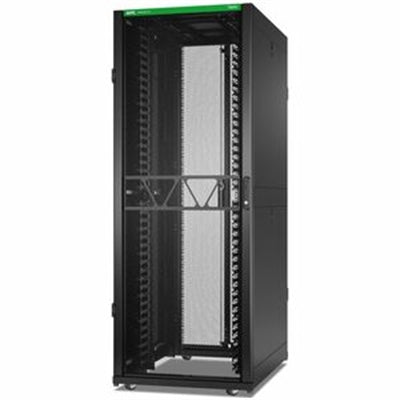APC NetShelter SX Networking Enclosure, 42U, 1991H x 750W x 1070D mm, w/ Sides, Black [TAA]