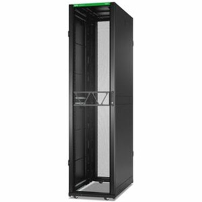 APC NetShelter SX Server Rack Gen 2, 52U, 2436H x 600W x 1200D mm, w/ Sides, Black [TAA]