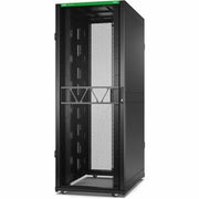 APC NetShelter SX Server Rack Gen 2, 42U, 1991H x 750W x 1200D mm, with Sides, Black [TAA]