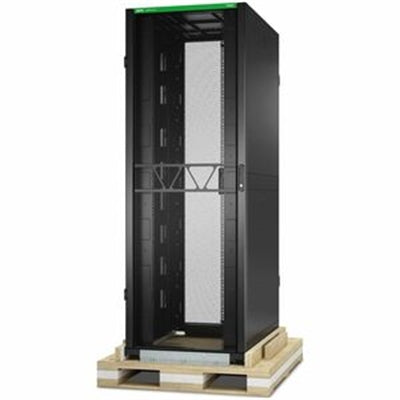 Schneider Electric NetShelter SX, Server Rack Enclosure Gen 2, Shock Packaging, 2500 lbs, Black, 42U x 800W x 1200D