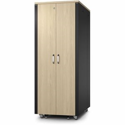 APC NetShelter Soundproof, 38U, Server Rack Enclosure, 120V, Maple