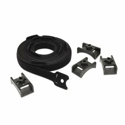 APC - Toolless Hook and Loop Cable Managers - Black