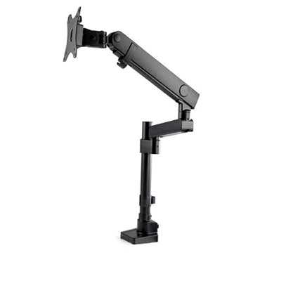 Startech.com Desk Mount Monitor Arm with 2x USB 3.0 Ports  Pole Mount Full Motion Single Arm Monitor Mount up to 17.6lbs/8kg Vesa Display  Ergonomic A