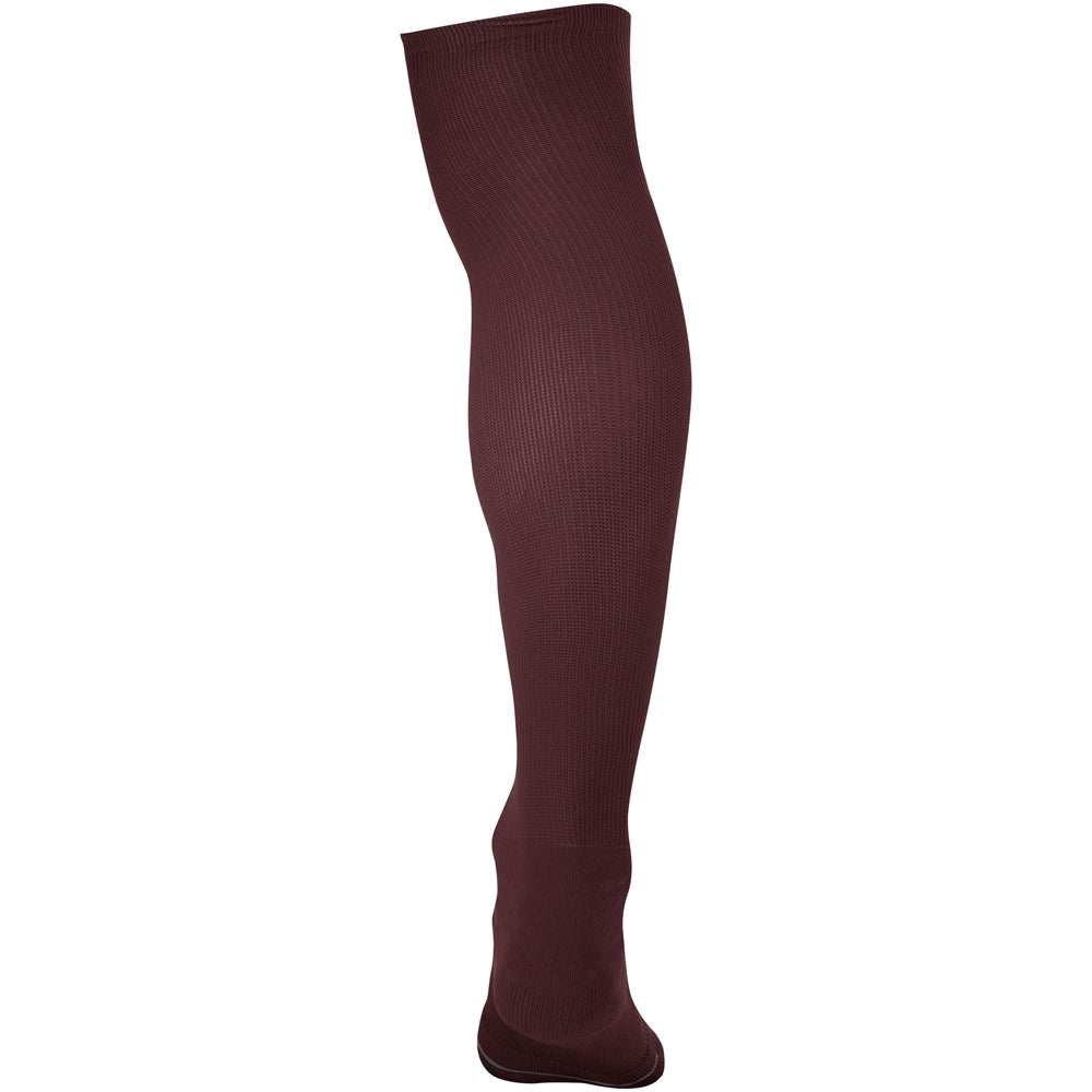 Over The Knee Sock - Maroon, Extra-Small