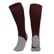 Stirrups 4" Socks - Maroon, Medium