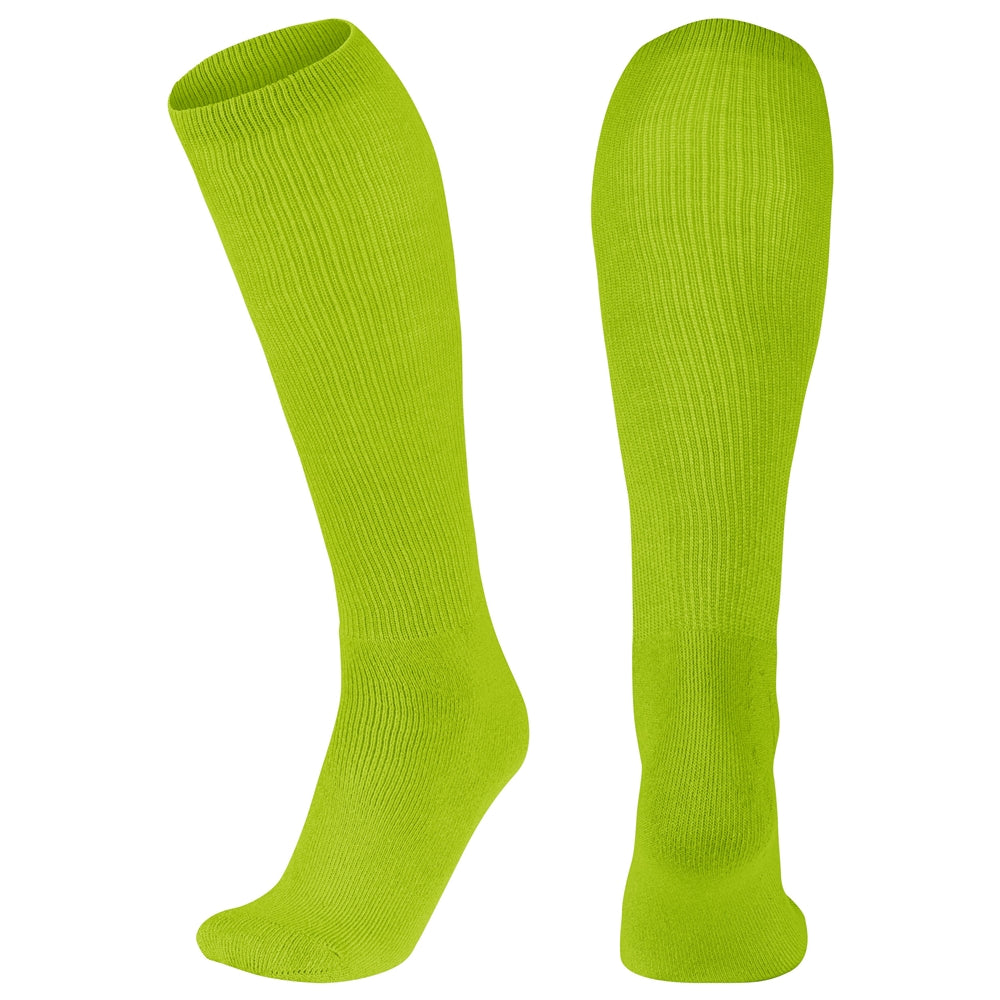 Featherweight Sock - Neon Green, Medium