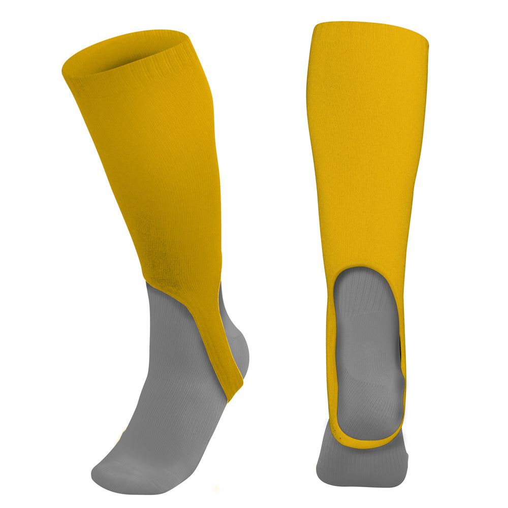 Stirrups 7" Socks - Gold, Medium