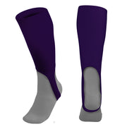 Stirrups 7" Socks - Purple, Small