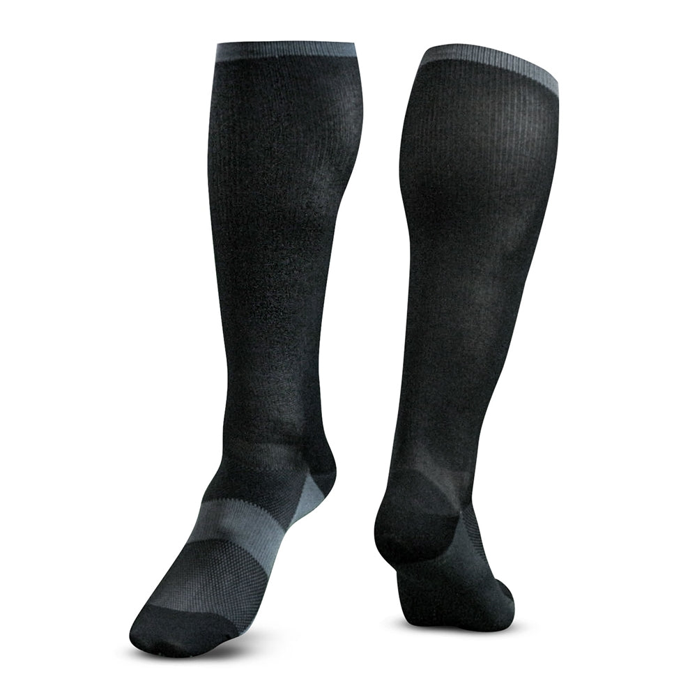 Hockey Baselayer Sock - Black, Extra-Small