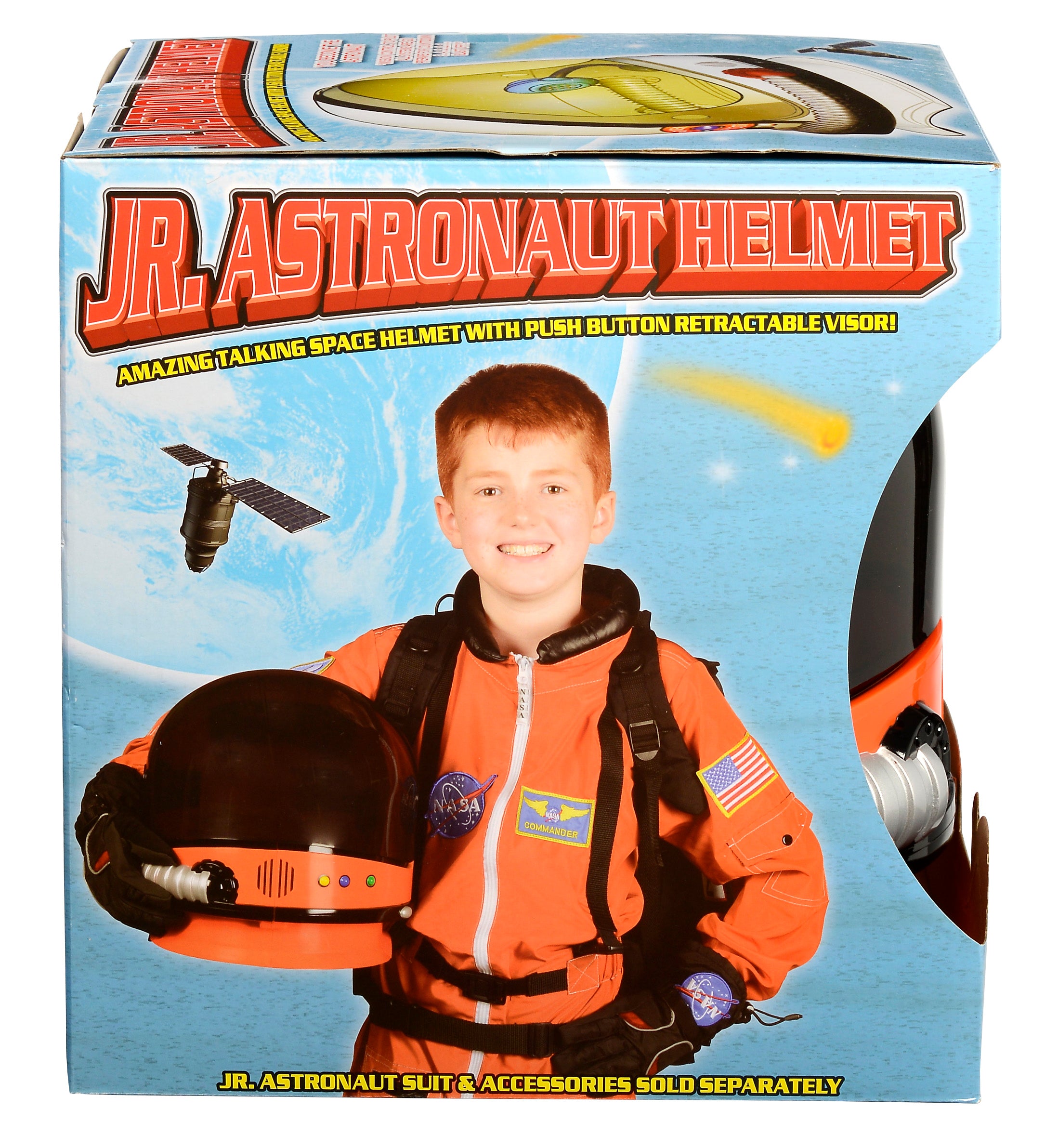 Jr. Astronaut Helmet with Sound, Orange