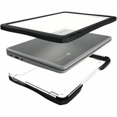 Rugged Hard Shell Air Style Case for Asus Chromebook CR1104 / CZ1104 / BR1104 / BZ1204