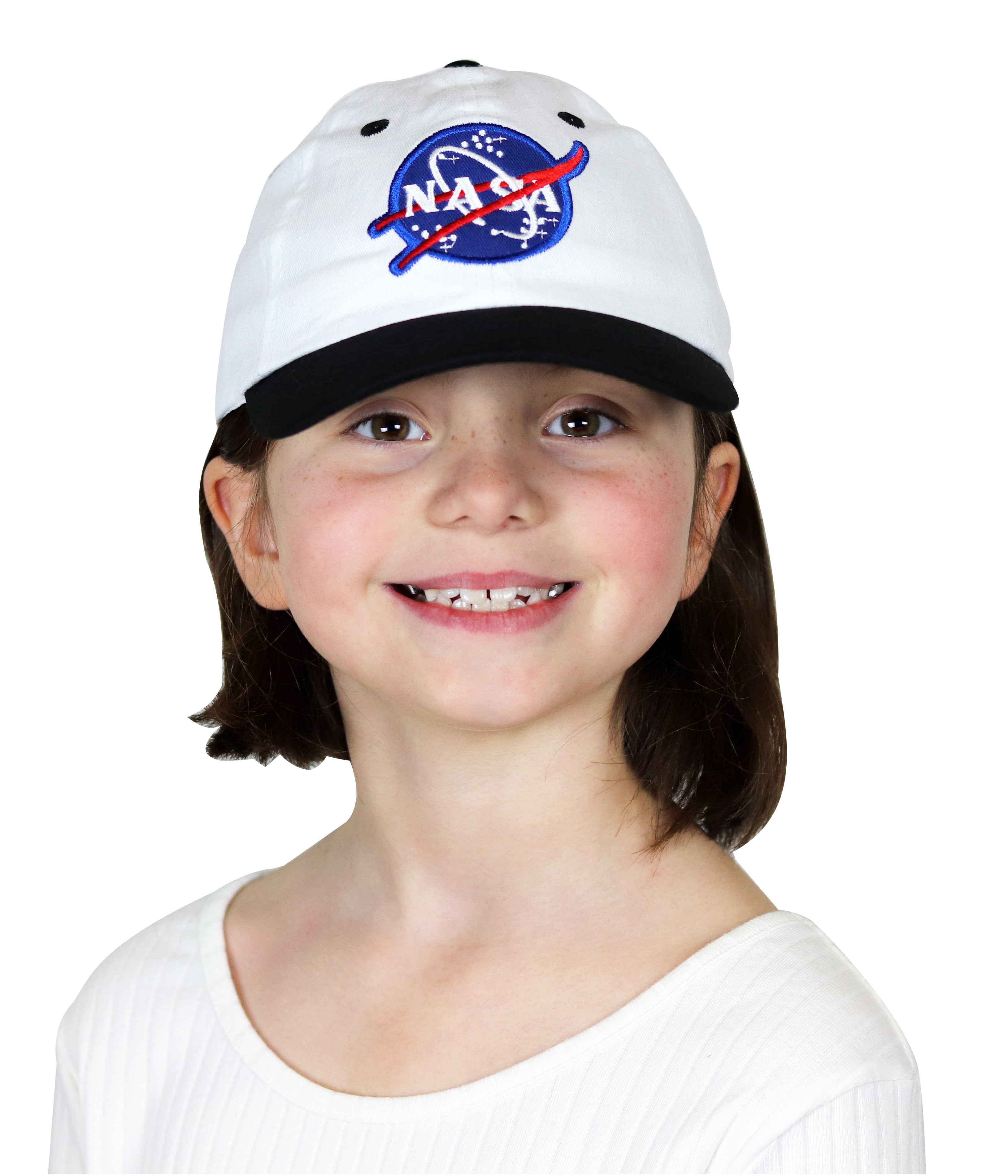 Jr. Astronaut , Cap Only, Black And White