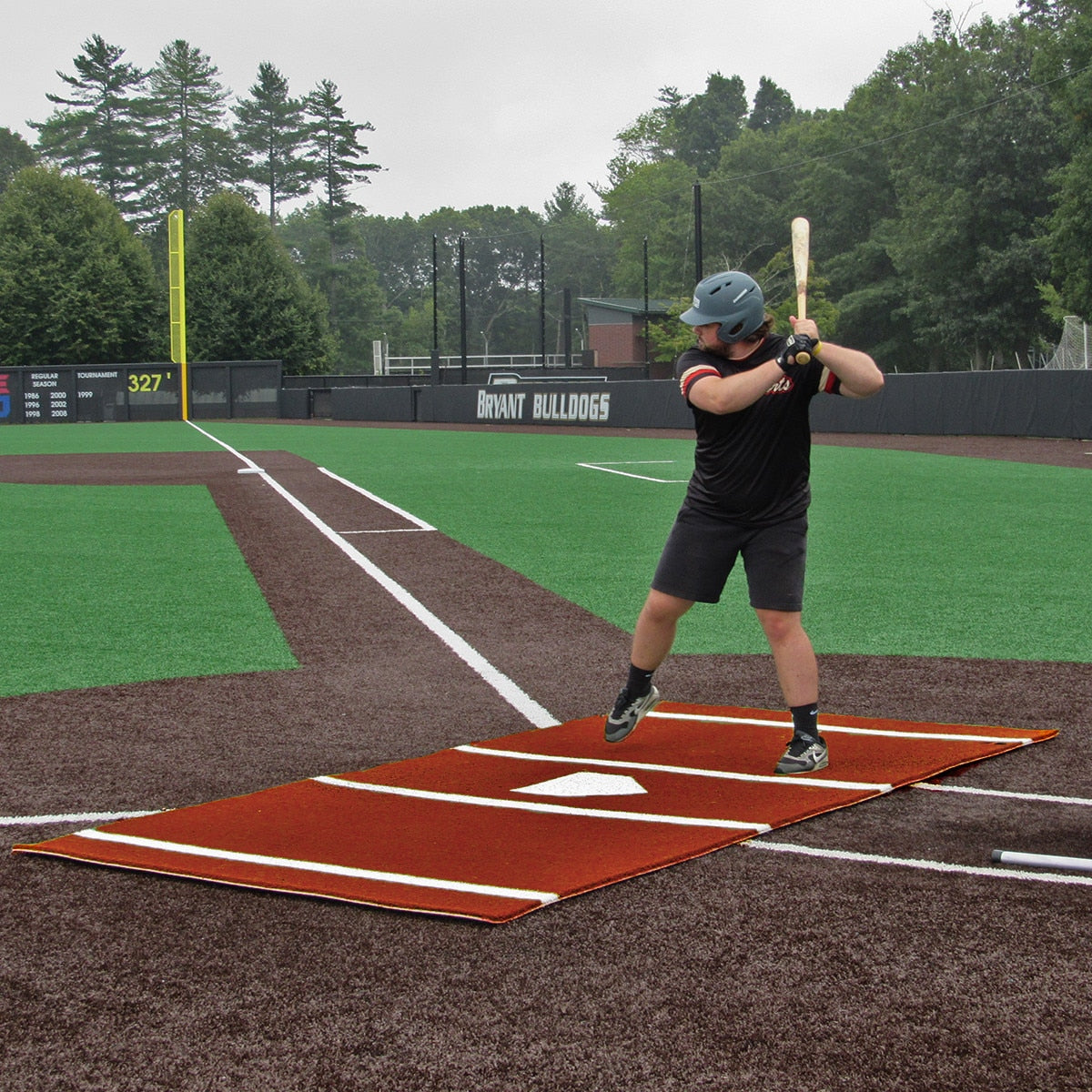 ProMounds Batting Mat Pro  12' x 6' INLAID Plate Clay