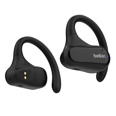 Belkin SoundForm ClearFit Open-Ear Wireless Earbuds - Black