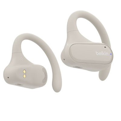 Belkin SoundForm ClearFit Open-Ear Wireless Earbuds - Sand