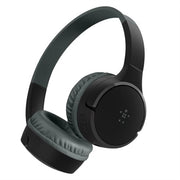 Belkin SoundForm Mini Wireless on-Ear Headphones for Kids - Black
