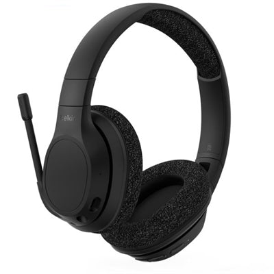 Belkin SoundForm Adapt Wireless Over-Ear Headset - Black
