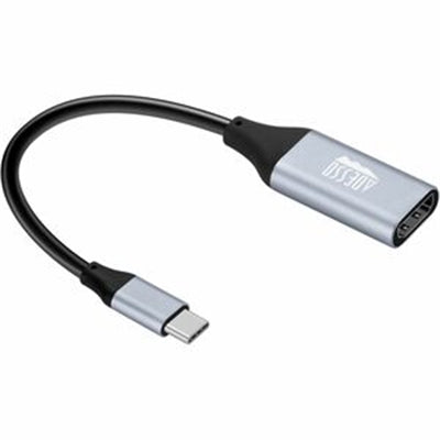 Adesso - USB C to HDMI Adapter @4K/60Hz AUH5010 - Black