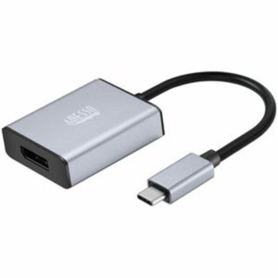 Adesso - USB-C to Display Port Adapter - 1 X USB Type C - Male - 1 X DisplayPort 1.2 Digital Audio/Video - Female - 3840 X - Black