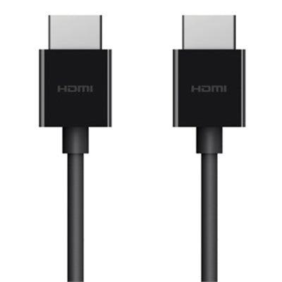 Belkin - Ultra HD HDMI 2.1 Cable 6.6FT/2M - 4K Ultra High Speed HDMI Cable for Nintendo Switch 2, PS5, Xbox Series X & More - Black