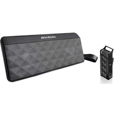 AVerMedia AW330 Portable Speaker and Wireless Mic Combo - 20W RMS