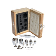 United Scientific® Analytical Weight Box Set Of 9, Brass