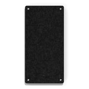 Haven Acoustic Wall Panel, PET Black 4' x 2' x 0.75