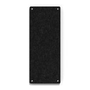 Haven Acoustic Wall Panel, PET Black 5' x 2' x 0.75"