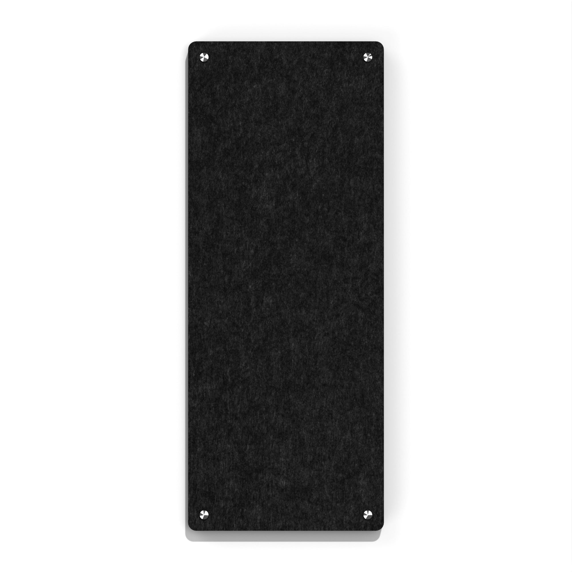Haven Acoustic Wall Panel, PET Black 5' x 2' x 0.75"