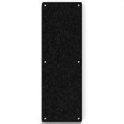 Haven Acoustic Wall Panel, PET Black 6' x 2' x 0.75"