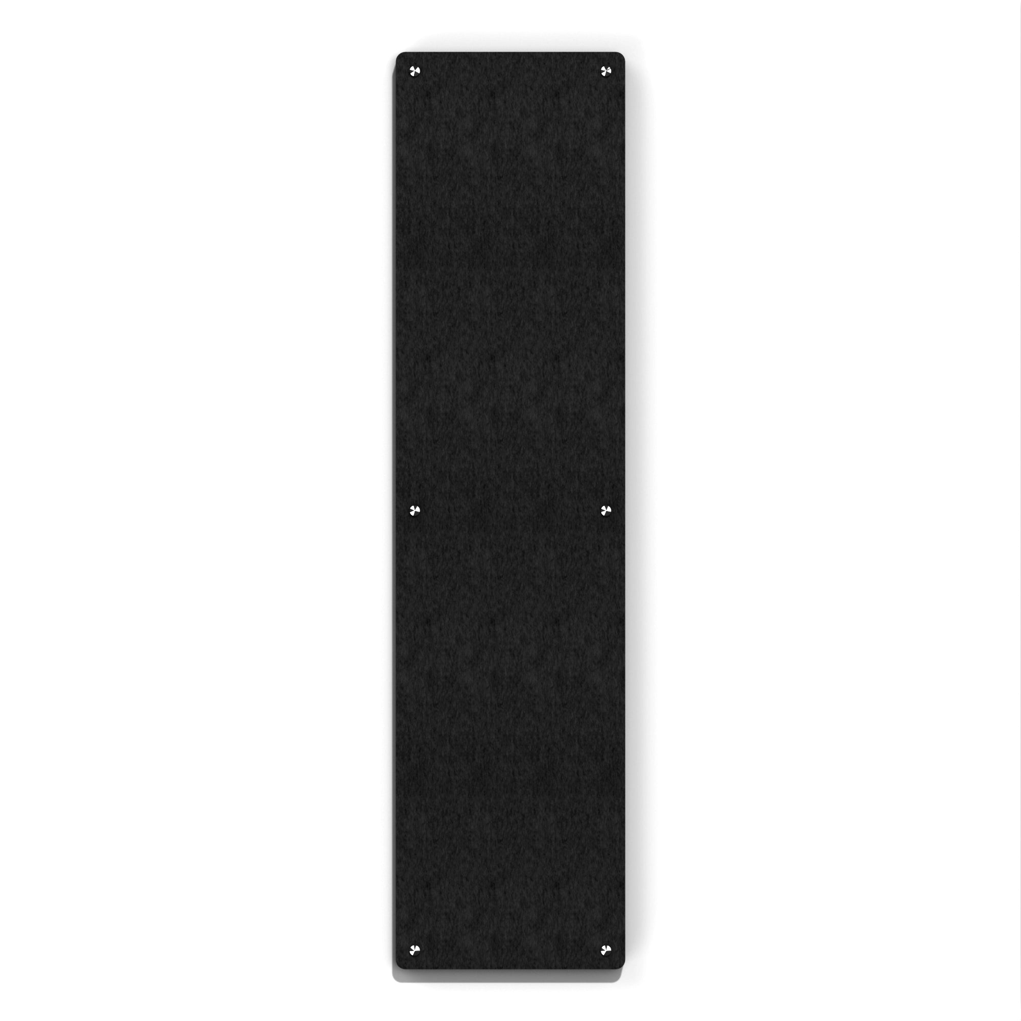 Haven Acoustic Wall Panel, PET Black 8' x 2' x 0.75"