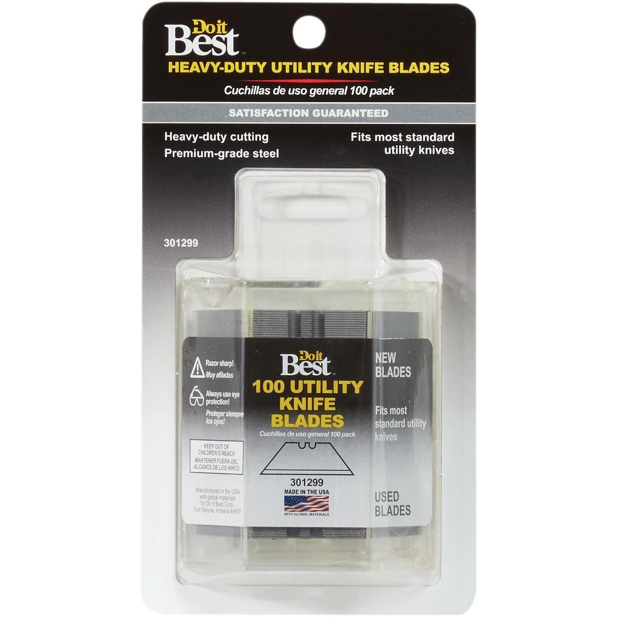 2-Notch Utility Knife Blades (100-Count)
