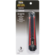 18mm 8-Point Ultra Sharp Black High Carbon Steel Blade Snap-Off Knife