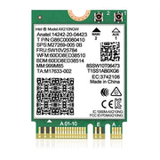 Intel AX210  3 Band Network Card  M.2 Interface  IEEE 802.11ax  2.40 GHz ISM and 6 GHz UNII