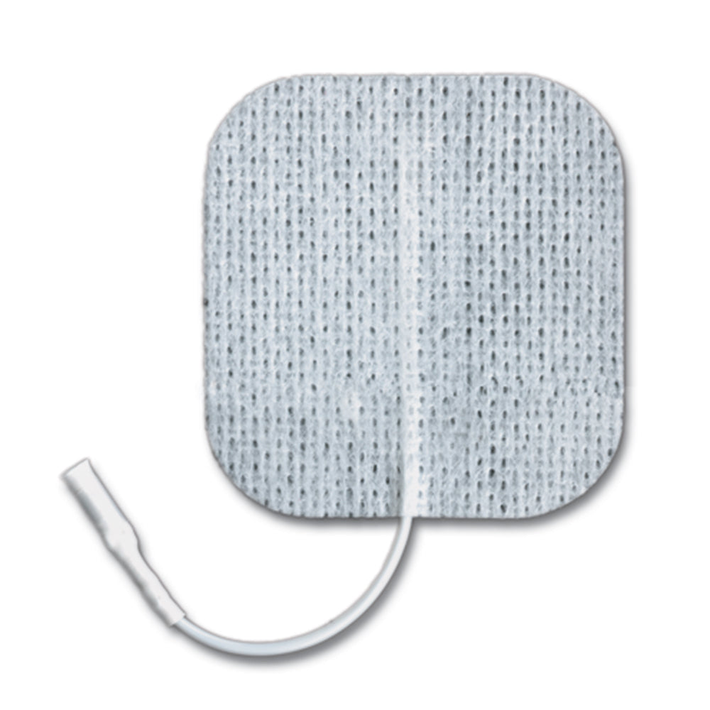 Valutrode White Fabric Top, 2" X 2" Square