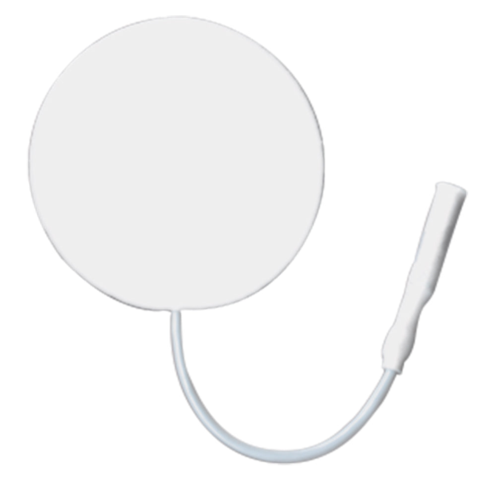 Valutrode Electrodes, White Foam Top, 2.75" Round, 4/Pack