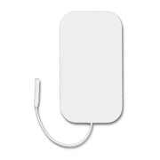 Valutrode Electrodes, White Foam Top, 2" X 3-1/2" Rectangle, 4/Pack