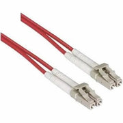 Axiom LC/LC Singlemode Duplex OS2 9/125 Fiber Optic Cable (Red) 3m - TAA Compliant