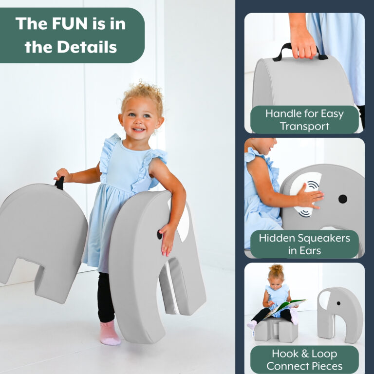 Elephant Seat - Gray