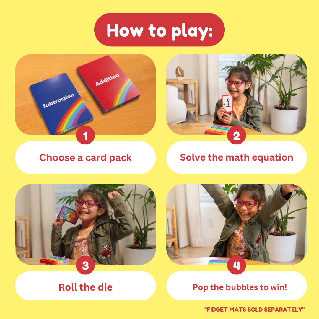 Card Packs/ Add-ons - Pre-K & Kindergarten Addition & Subtraction Card Pack: Pre-K - Kindergarten