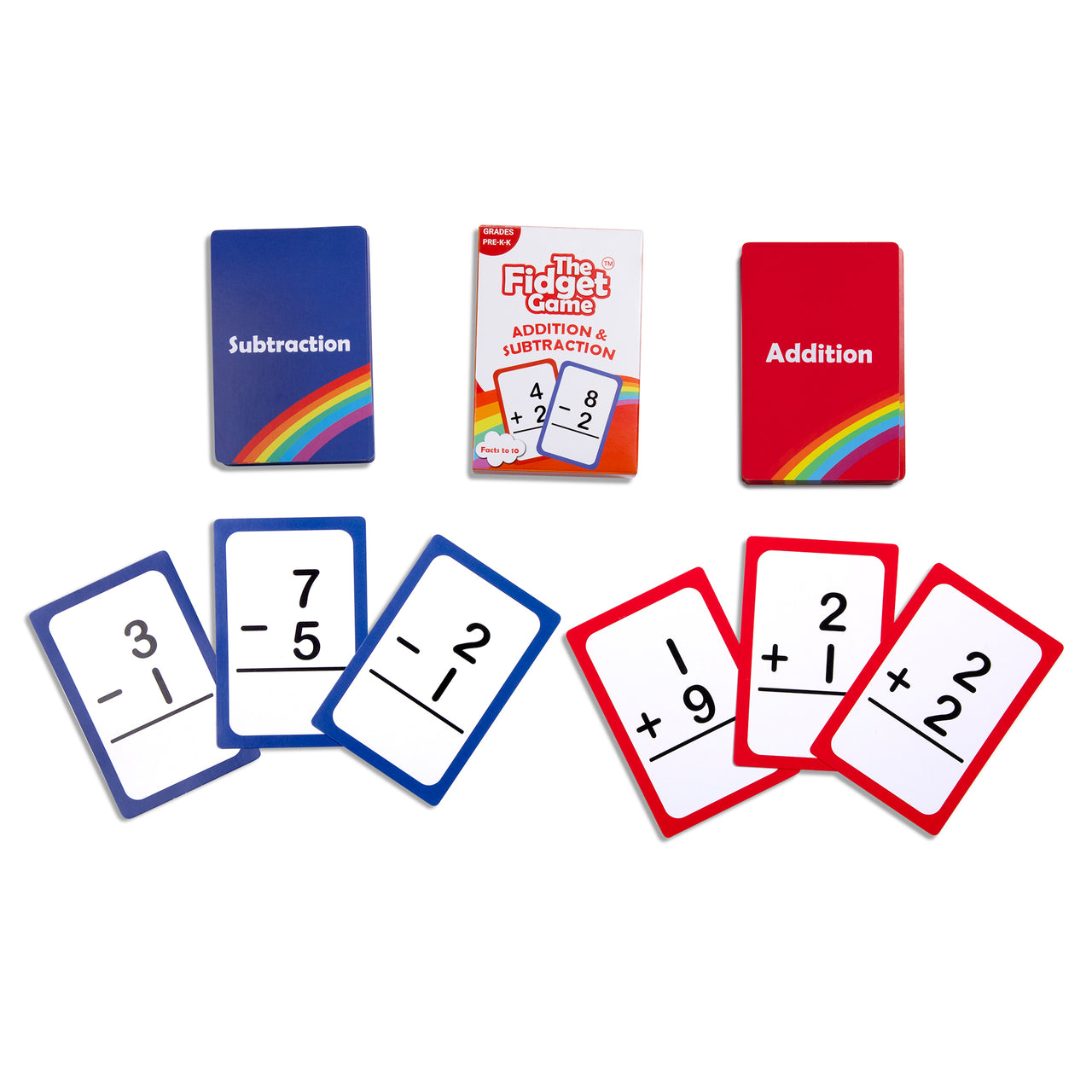 Card Packs/ Add-ons - Pre-K & Kindergarten Addition & Subtraction Card Pack: Pre-K - Kindergarten