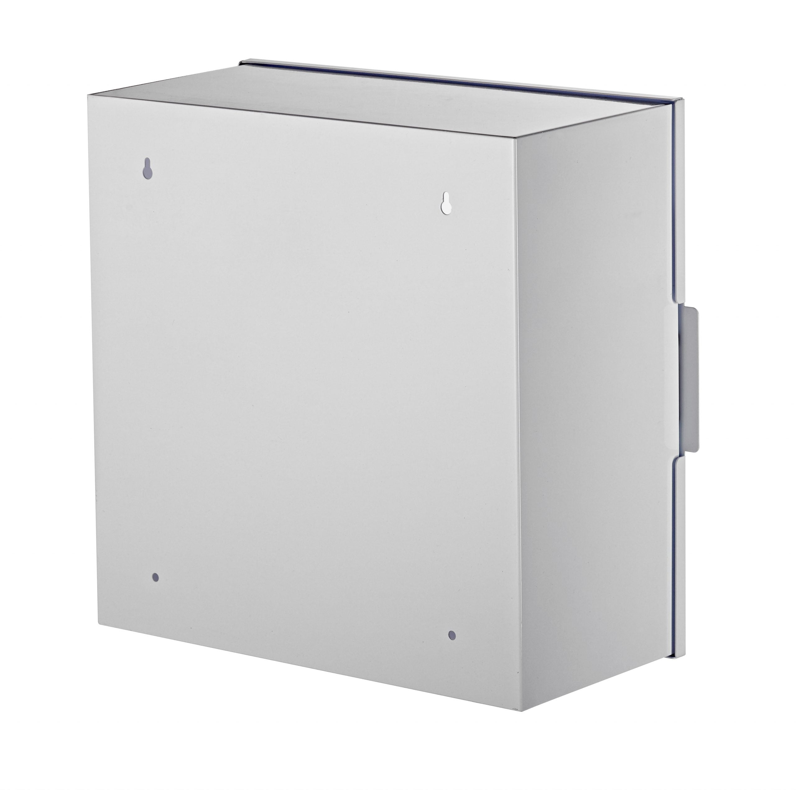 Non-Alarmed Steel Cabinet for Defibrillators in White