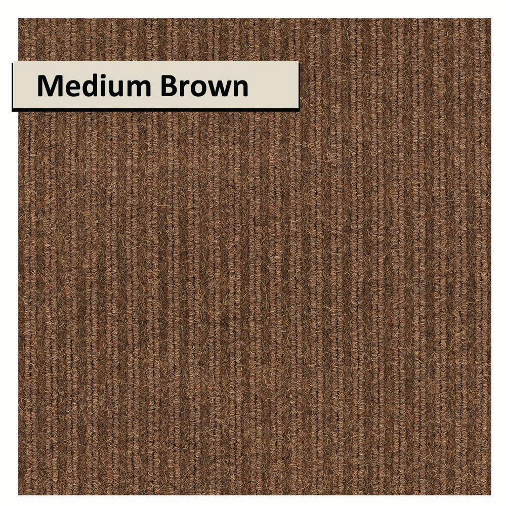 All Season Seaside Outdoor Indoor Slip Resistant UV Tested Rug - 6ft x 9ft - Rectangle - Medium Brown